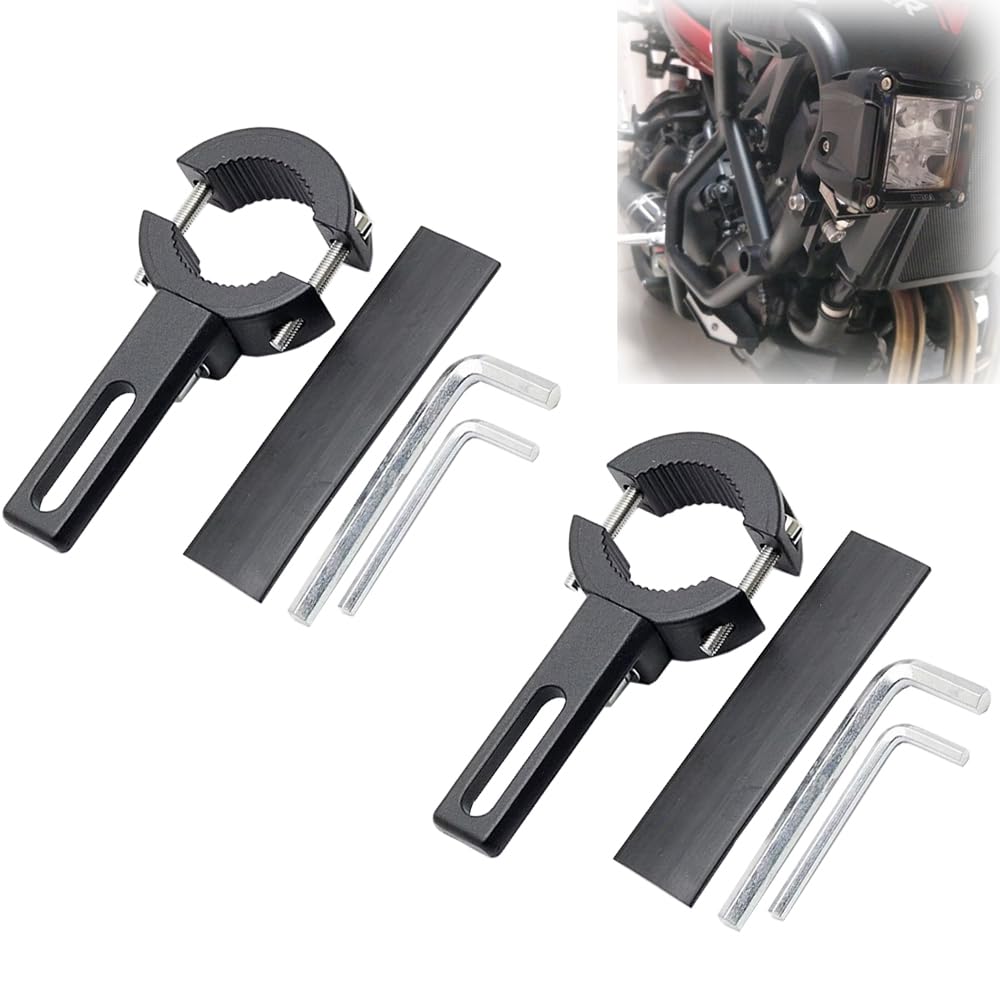 Samcos Motorcycle Headlight Stay Work Light Set of 2 Fog