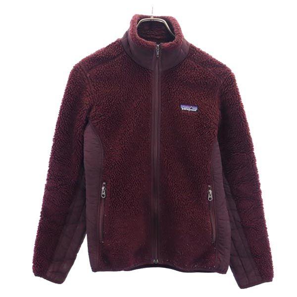 patagonia 23071 Bore Bore Fleece jacket XS Dark red Outdoor Mesh Lining Women Used