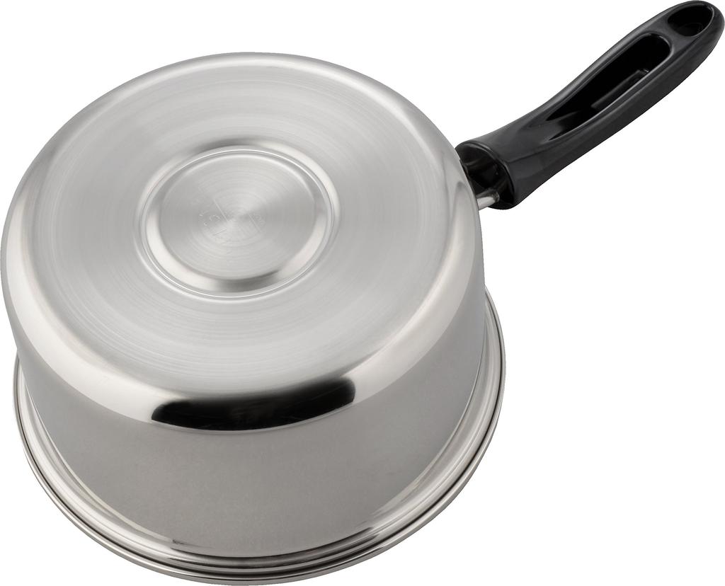 Wahei freiz Stainless Steel SG Mark with Styler Luce Japanese-made Three-Layer Saucepan, 16cm, Certified, Lid, IH/Gas Compatible, SR-8911