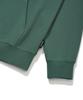 WACKY WILLY Signature Typography Half-Zip Sweatshirt Green