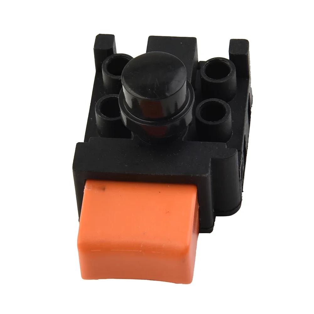AC250V6A DPST Trigger Switch for 5016 Electric Chain Saw Built In Speed Control Off Lock Function for Power Tools