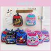 Mochila Adorável de Nylon de Desenho Animado Para Crianças Design Fofo de Anime Para Meninos e Meninas
