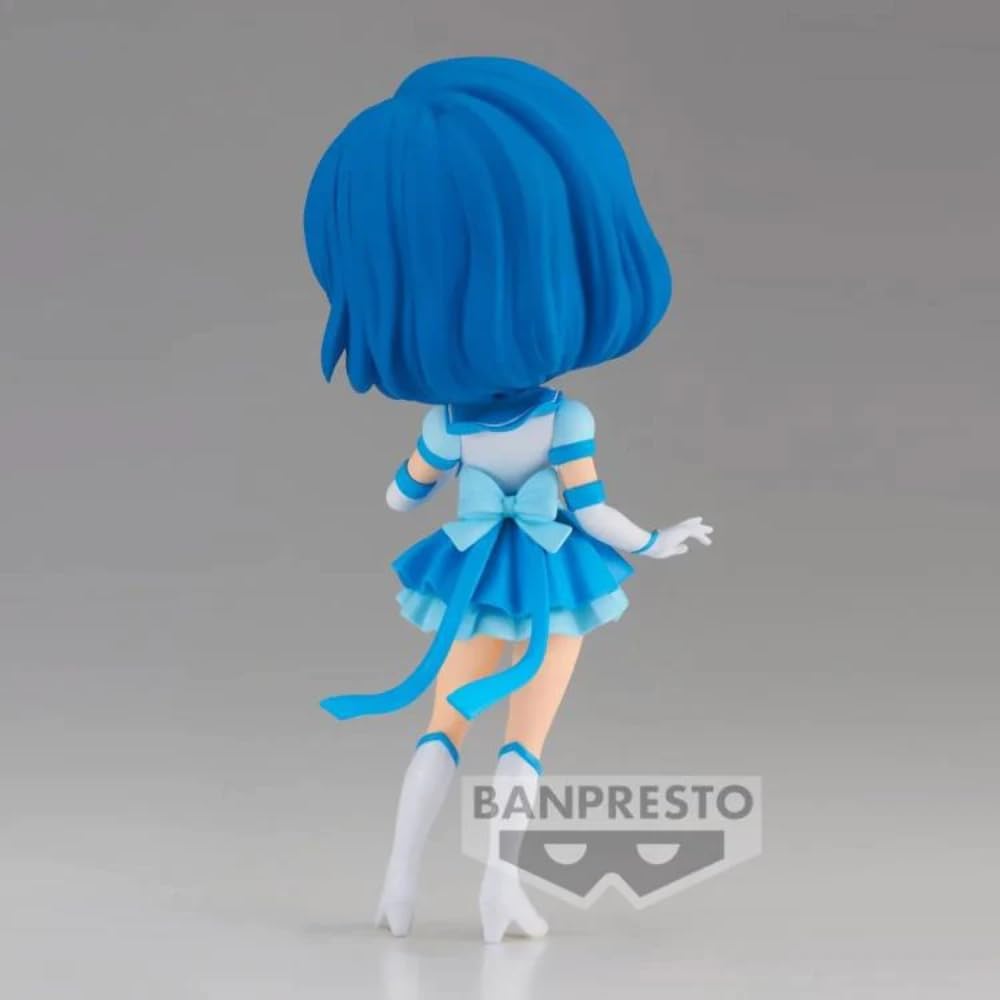 Bandai Spirits Sailor Moon Cosmos Eternal Sailor Mercury Figure Q Posket Collectible Toy