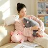 18-60cm Maus Plüschkissen Übergröße Blumenast Rattenpuppe Cartoon Weiches Tier Spielzeug Kawaii Zimmerdeko Kinder Geburtstagsgeschenk