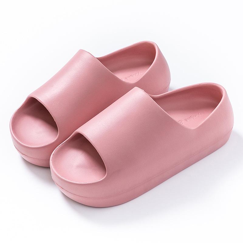 2024 Women s Summer Platform Non-Slip Single-Strap Slippers – Korean Fashion Thick-Soled Sandals