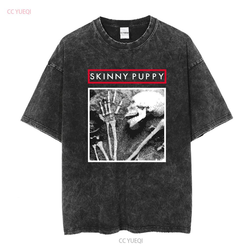 Skinny Puppy Band Remission T Shirt Full Size S 5XL vintage Washed Stretched Unisex designer clothes Stylish homme Slightly