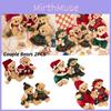 Entzückendes Weihnachts-Teddybär-Plüschtier Grün Ideal für Weihnachtsgeschenke!