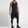 Nike Minimalist Solid Color Basketball Tank Top Men Tops Black 848540-010