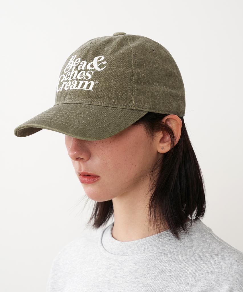 Bichiseuaenkeulim Original Logo Pigment Ball Cap-Khaki