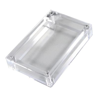 Clear Acrylic Carrying Box Case with Magnetic Closure for Analogue Pocket Game Consoles Dustproof Protections Box