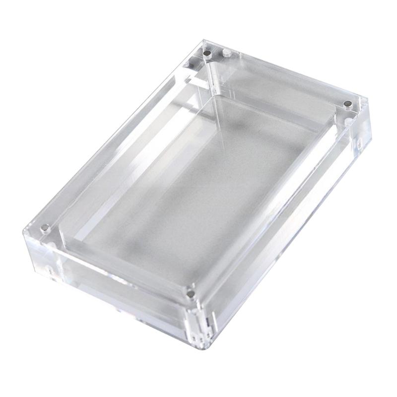 

Clear Acrylic Carrying Box Case with Magnetic Closure for Analogue Pocket Game Consoles Dustproof Protections Box 1