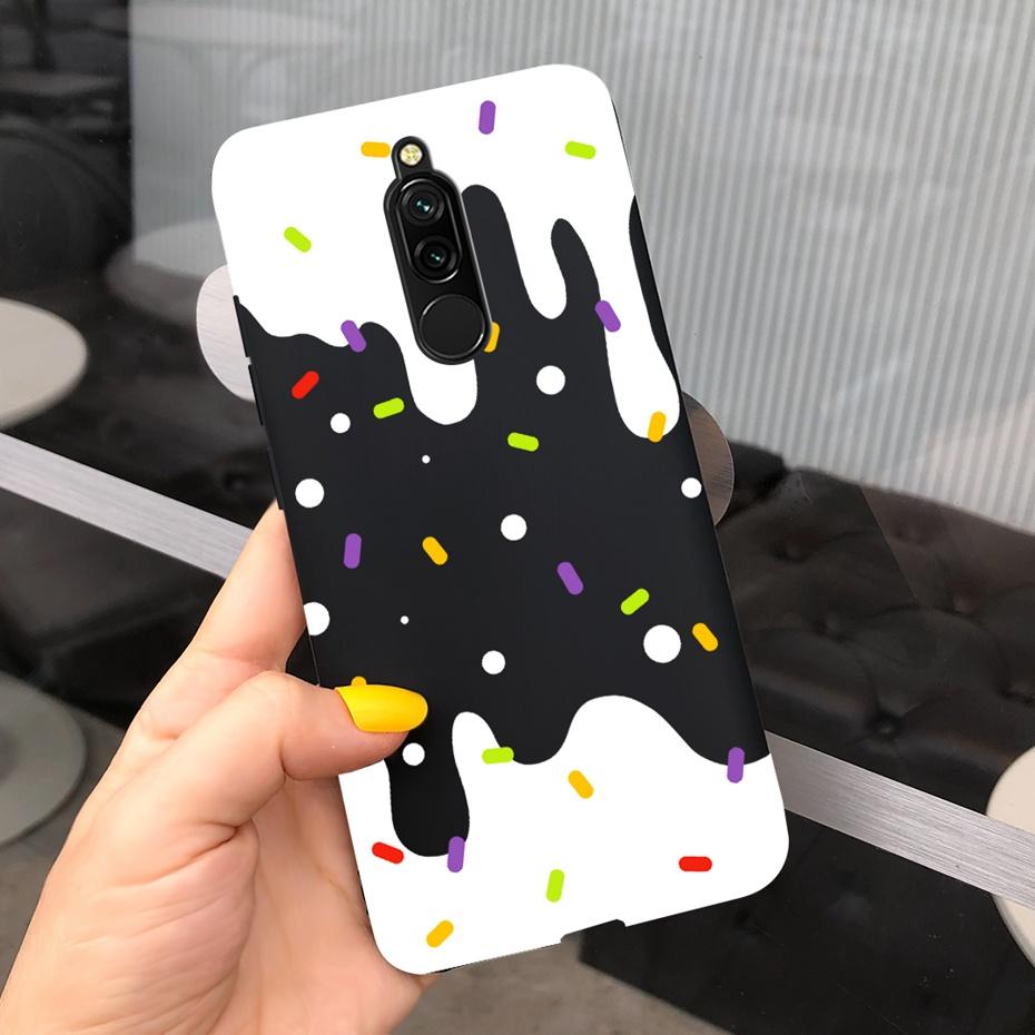 For Xiaomi Redmi 8 Case Redmi 8A Pro Fashion Pattern Jelly Silicone Phone Cases For Redmi8 8 A Pro Soft TPU Back Cover