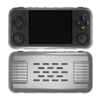 For ANBERNIC RG35XX H Clear TPU Case Non-Slip Transparent Protective Shell Lightweight Ergonomic Protection Cover Friend Gift
