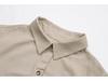 Autumn 2025 Versatile Solid Color Lapel Shirt Dress - Long Sleeve