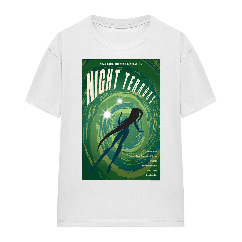 Star Trek TNG Season 4 Episode 17 Ladies T-Shirt S-2XL, White 4XL