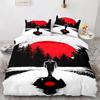 BloodShot Bedding Set Blood Warrior Duvet Cover Bedroom Comforter Covers Single Twin King Size Quilt Cover Home Textile Tool