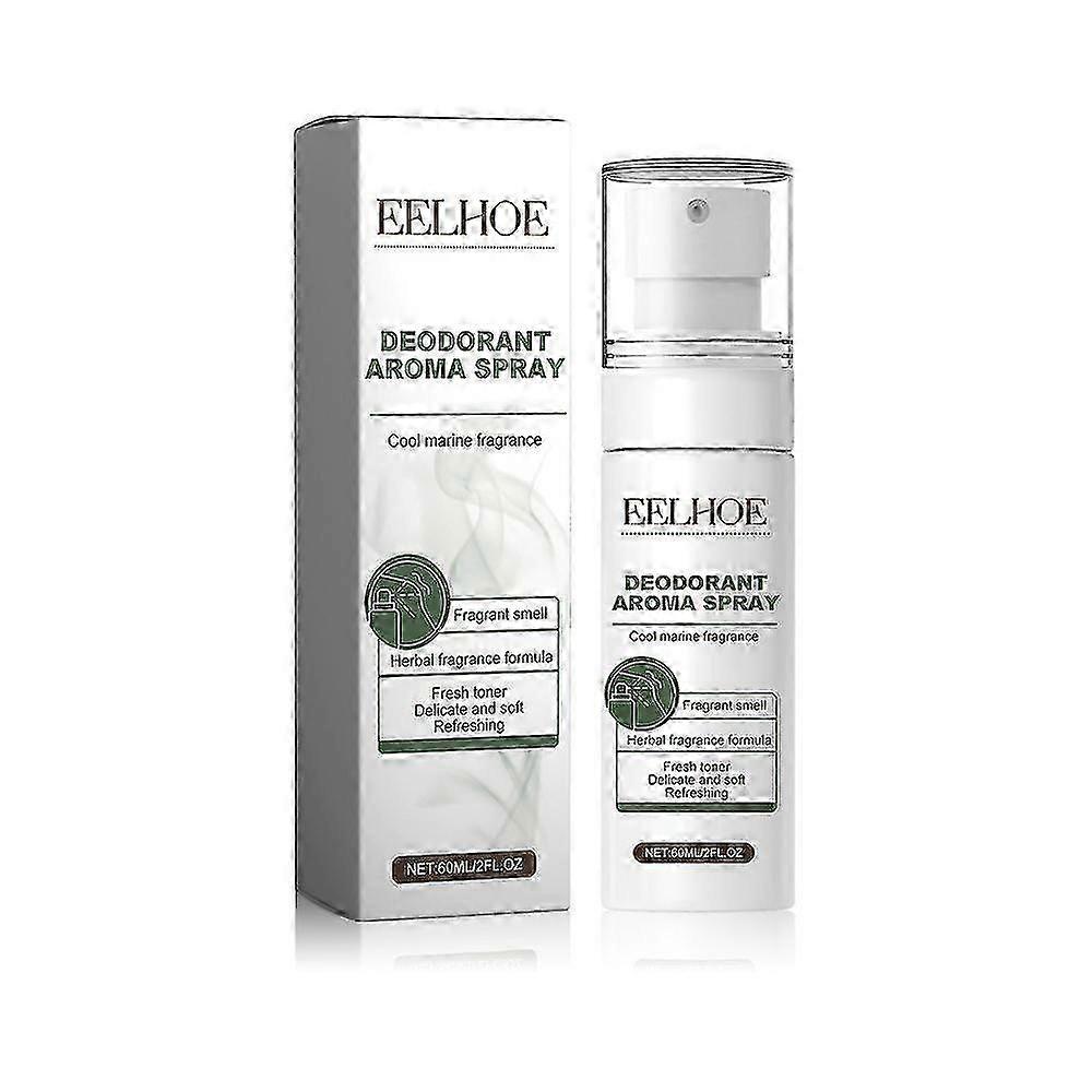 EELHOE Underarm Sweat Odor Spray Deodorants Remove Armpit Body Smell Long Lasting Refresh For Men And Women Summer Beauty Health 60ml
