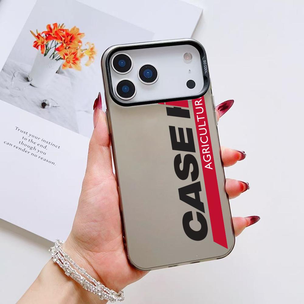 Case I-International Phone Case For iPhone 17 16 15 14 13 12 11 Pro Max Air Matte Laser Aurora Shockproof Funda
