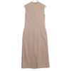 CINOH Beige Cotton Sleeveless Jersey Dress Dress 38 beigeUsed