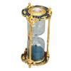 Sand Clock Timer 15 Minutes Metal Watch Home Desk Office Decor Hourglass Ornament Blue