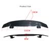 Tuning Car Spoiler Universal for Sedan Rear Fits for BMW Honda Tesla Cruze Car 3D Carbon Fiber Rear Hatchback Auto Trunk Wing