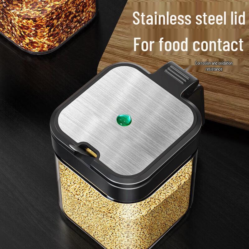 Glass Seasoning Jar Set