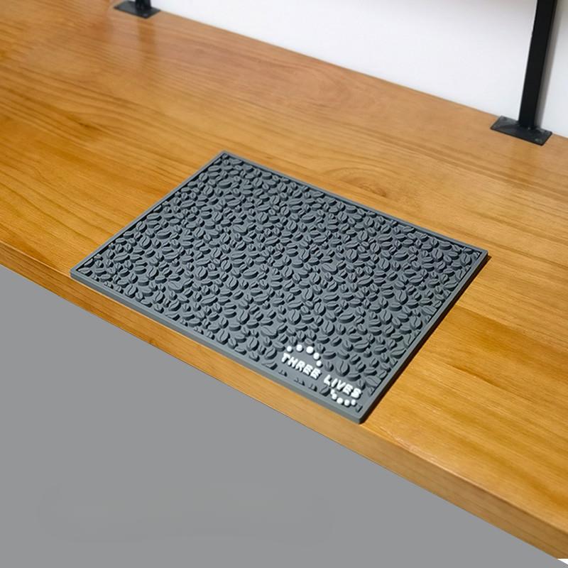Coffee bar non-slip mat milk tea catering storage mat Household kitchen table mat matching equipment shock absorber bar coaster