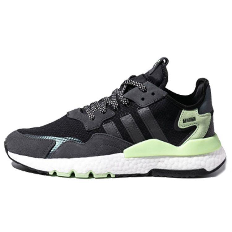 

Кроссовки унисекс adidas Nite Jogger Reptile Pack Black Tech-Ink Glow Green FV3871