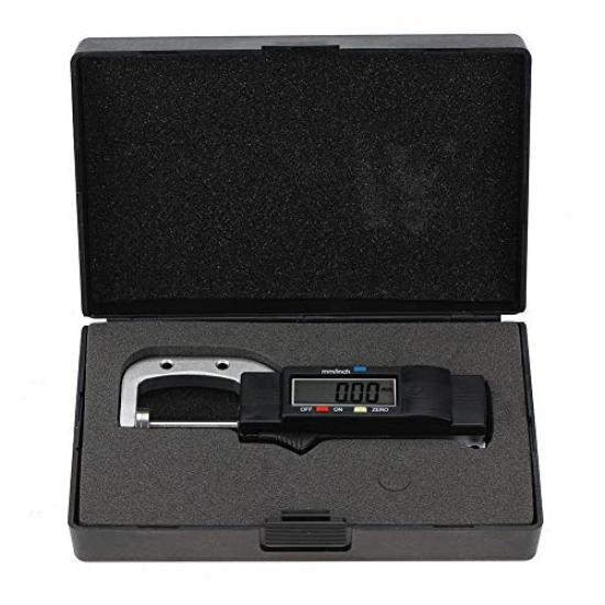 Thickness Thickness Measuring Digital Thickness Digital Thickness Gauge with User Manual 0-25mm Gauge, Micrometer, Instrument, Gauge,