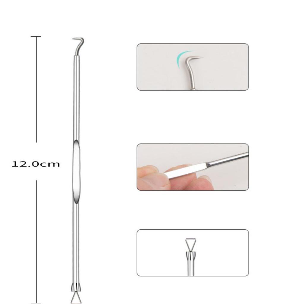 4pcs/6pcs/8pcs/11pcs Stainless Steel Blackhead Removal Tool Pimple Popper Tool Acne Extractor Tool