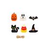 Halloween 6-Piece Foam Board Ornaments Set - Decorations for Home Party