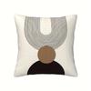 Modern Minimalist Home Decoration Pillow Cover Geometric Round Line Pattern Design Living Room Sofa Chair Cushion Cover