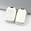 5/6 Buttons Silver Edge for GMC Terrain Yukon Chevrolet Suburban Tahoe TPU Car Smart Key Case Protector Cover Keyless Auto Accessories