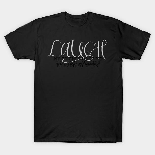 

Men Black Print T-shirt Super Large TShirt laugh-so-hard-friendship-goals No-Cut Transfer Paper Print Cotton Tshirt