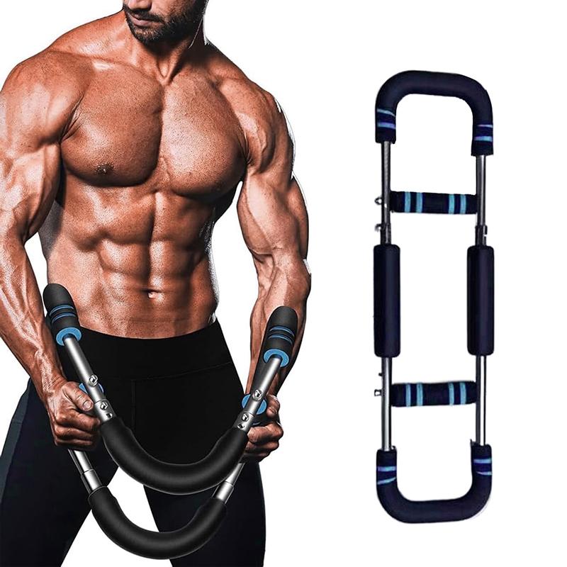 

Тренажер для рук, 40-100 фунтов, регулируемое оборудование для тренировки груди, оборудование для упражнений на руки синий