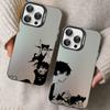 Anime Ao no Exorcist Okumura Rin Phone Case For iPhone 16 15 14 13 12 11 Pro Max X XR XSMAX 8 7 Plus Matte Shockproof Back Cover