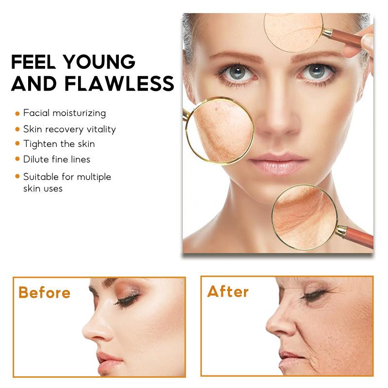 30ml Pure Retinol Face Cream Mooth Delicate Radiant and Translucent Rapid Absorption of Skin Retinol Anti Aging Serum
