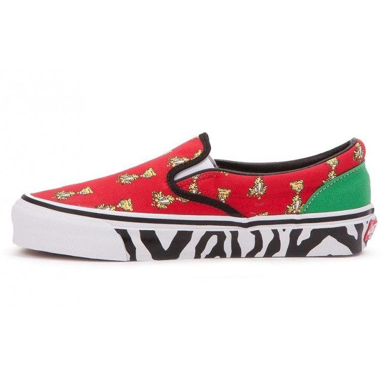 Vans X Aries Og Classic Slipon 'Rot Weiß' VN0A32QNPV5
