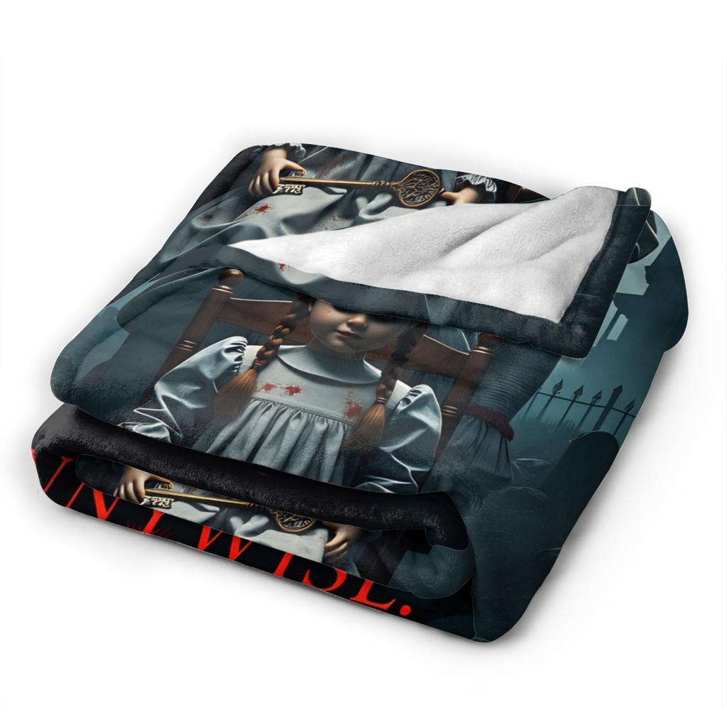 IT Welcome To The Derry 2025 Flannel Blankets Soft Throw Blanket for Bedroom Travel Office Novelty Bedspread Sofa Bed Cover