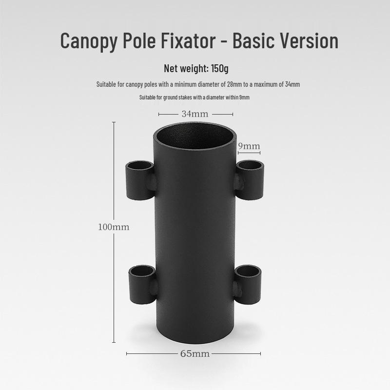 

Adjustable Sunshade Awning Tent Pole Fixator Bracket for Outdoor Camping