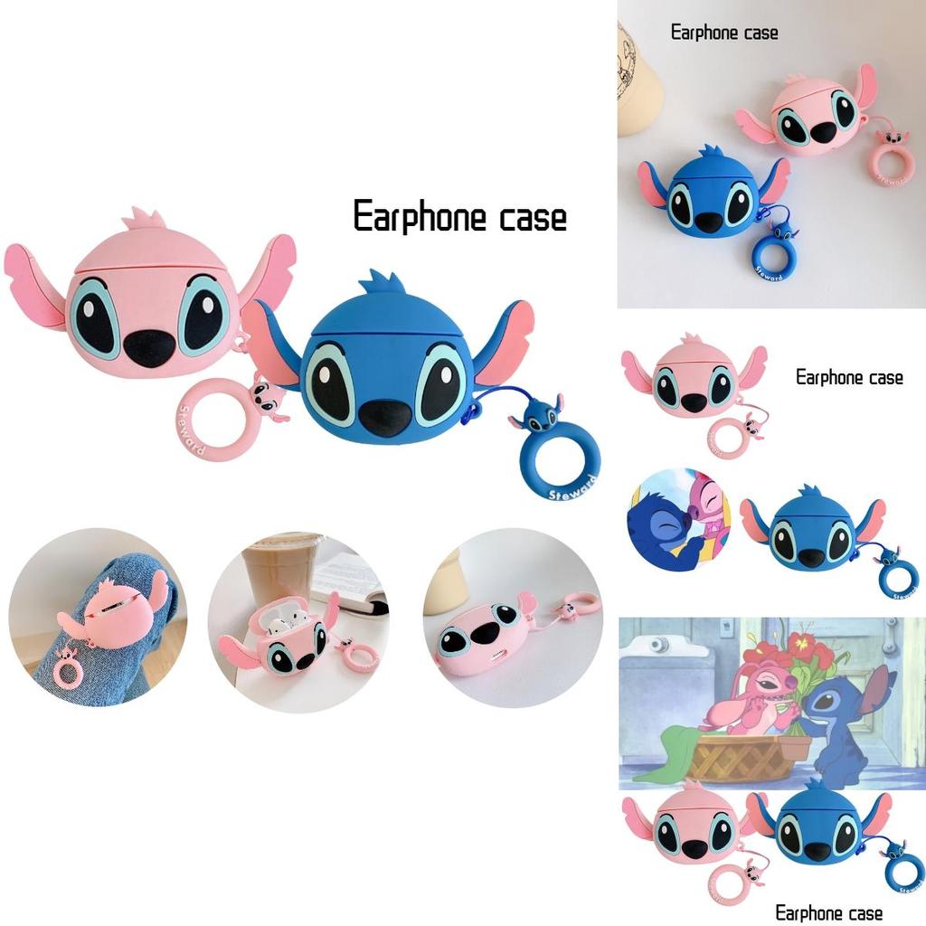 Cartoon Silicone Protective Case For Airpods I9/i11/i12/inpods12 Anti-drop And Portable