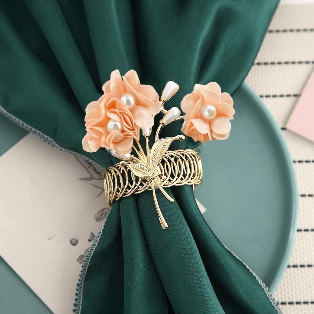 Adjustable Metal Curtain Clips Flower Shape Beautifully Automatic Tightening Clips Exquisite Curtain Tiebacks Living Room