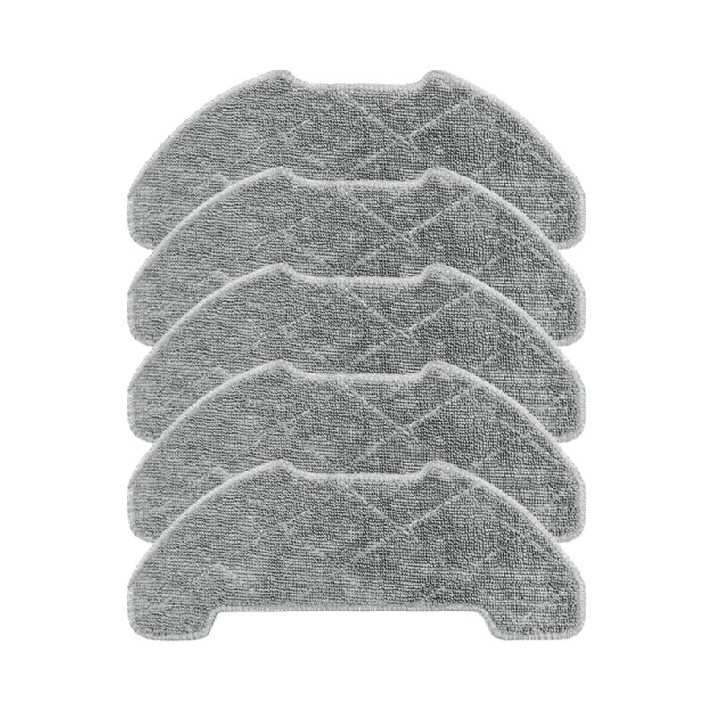 Convenient Mop Cloths Sweeping Robot Mop Cloth Sweeping Robot Replacement Part Microfiber Texture Mopping Cloths