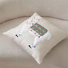 Double Sided Cute Llama Throw Pillow Cover Boho Alpaca Print Decorative Cushion Case For Sofa Couch Living Room Home Decor