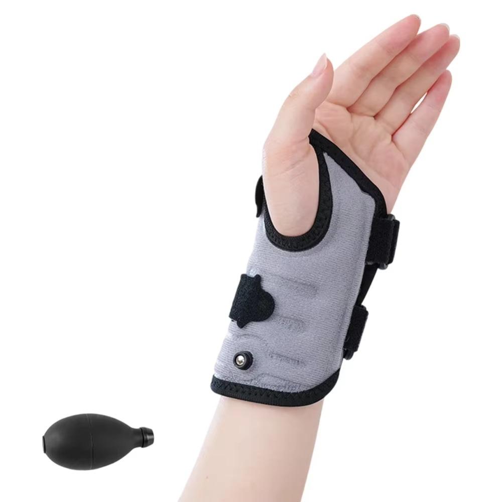Adjustable Wrist Brace Thumb Hole Wrist Splint Joint Stabilizer Inflatable Wrist Support  Sprains Left