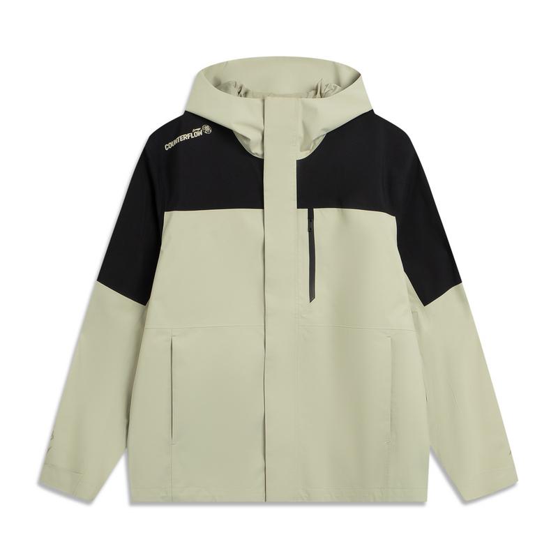 

Li Ning CF Su Черный Дракон 3 в 1 Флисовая Теплая Водонепроницаемая Ветрозащитная Куртка Унисекс AEMV057-3