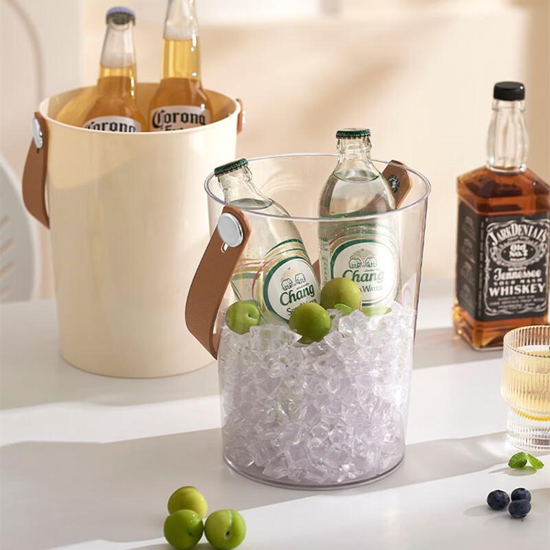 DeOu Starlight Large Capacity PET Ice Bucket