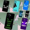 Nicht mein Handy berühren Hülle für OPPO A96 A76 A16 A5 A6 Pro A15 A17 A57 A18 A38 A58 A78 A98 A54 A74 A94 A40 A60 A80