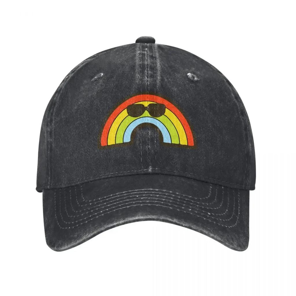 Cool Rainbow Pattern Baseball Cap party Hat luxury Women cap Hat Unisex For The Sun hiking hat Womens Unisexs