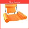 Inflatable Lounger Water Hammock Floating Sofa Chair Pvc Material For Water Recreation